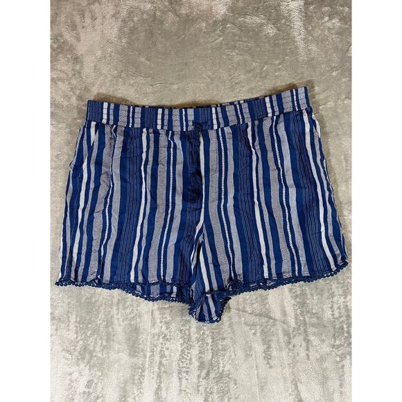 Lane Bryant Shorts Women’s 22/24 Plus Cotton and Rayon Soft Flowy Summer Shorts - Picture 1 of 8